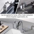 thumbnail image 5 of Soap Dispensing Stainless Steel Hand Lotion Bottle Modern Sleek Design Silver 15x6x6cm Refillable Easy-to-use Office Use 1Pcs, 5 of 5