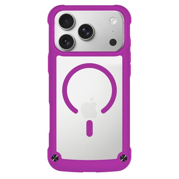 Funda Para iPhone 17 Pro Max Morada Durabump Reforzada AMPD