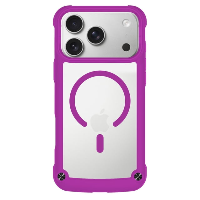 Funda Para iPhone 17 Pro Max Morada Durabump Reforzada AMPD
