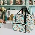 thumbnail image 2 of ZIATUBLE Sewing Tools Partten Portable Cover Tote Bag Dustproof Sewing Machine Carrying Case Easy to Clean Sewing Machine Travel Case Compatible with Most Standard Sewing Machines, 2 of 7