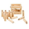 thumbnail image 4 of Wooden Throwing Game Premium Throwing Shaker with Storage Basket for All Ages, 4 of 9