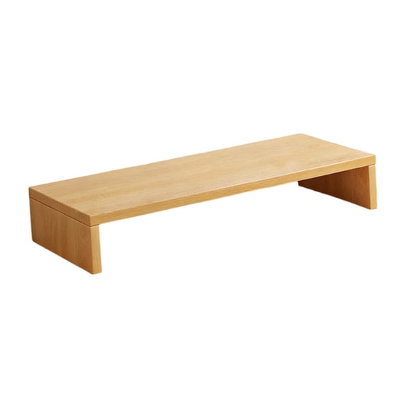 Wzmzjy Monitor Stand Riser Ergonomic Monitor Bracket for Office Household Dormitory Wood