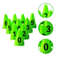 thumbnail image 4 of 1 Set Outdoor Soccer Training Sign Buckets Football Competition Logo Barrels, 4 of 8