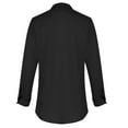 thumbnail image 5 of Fesfesfes Long Sleeve Shirt Men Button V-Neck Long Sleeve T-Shirt Fall Solid Loose Blouse Tops, 5 of 6