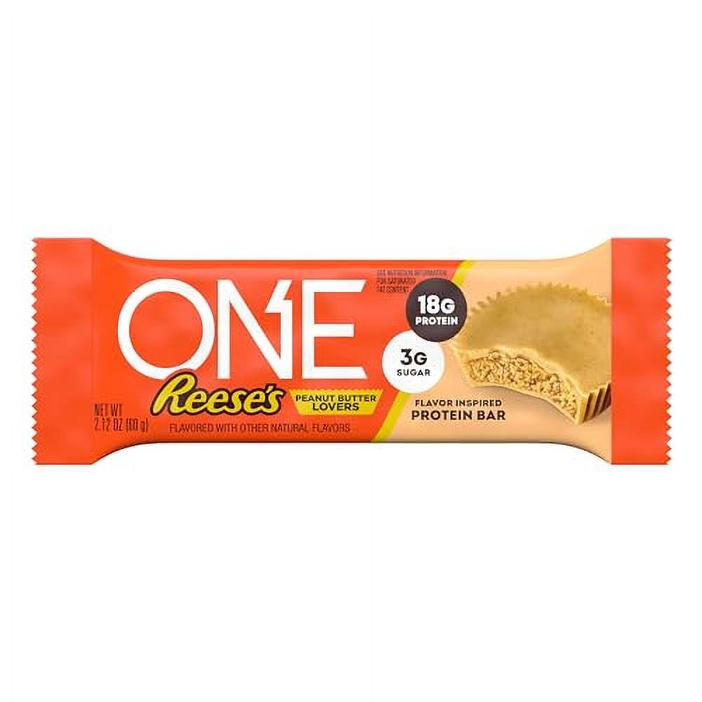 One Reese's Peanut Butter Lovers Protein Bar 12 - 2.12 oz Bars