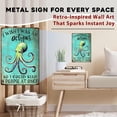 thumbnail image 5 of Octopus Vintage Metal Beach Wall Art Sign for Bedroom Pool Outdoor 8x12 Inch, 5 of 6