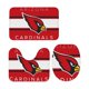 thumbnail image 4 of Juego de alfombras de baño de 3 piezas del equipo Cardinals Alfombra antideslizante para baño de 31,5 x 20 pulgadas, 4 of 7