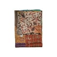 thumbnail image 1 of KANTHA SILK THROW BLANKET 50"X70", 1 of 1