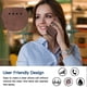 thumbnail image 4 of Funda con tapa estilo vintage para iPhone 7 Plus/8 Plus, ranura para múltiples tarjetas, protección total, estilo retro, material PU+TPU, 4 of 5