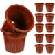 thumbnail image 2 of KAKOWELY 25 macetas de vivero con orificios de drenaje de plástico para plantas de interior y exterior., 2 of 5