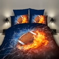thumbnail image 1 of Impression 3D Textile Maison Basketball Sports Housse de Couette Ensemble Trois Pièces Literie Quatre Pièces, 1 of 1