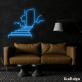thumbnail image 4 of Craftnamesign Stairway To Heaven Neon Sign, Bedroom Decor,Playground Decor, 4 of 4
