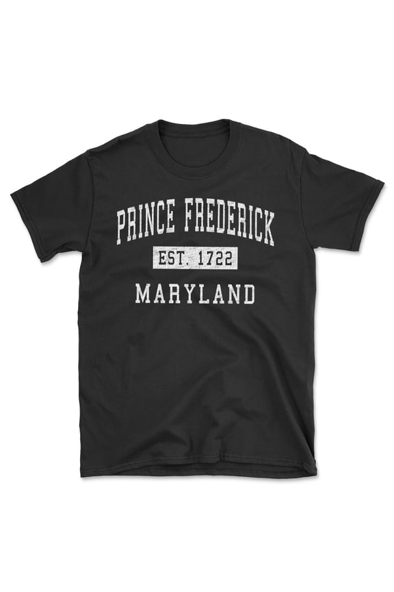 Prince Frederick Maryland Classic Established Men's Cotton T-Shirt