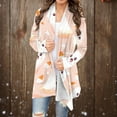 thumbnail image 2 of COM1950s Cardigan pour Femmes, Vestes pour Femmes, Veste Cardigan à Manches Longues Imprimée d'Halloween pour Femmes, Chemisiers pour Femmes Mode, Longs Cardigans pour Femmes, Cardigans pour Femmes, 2 of 6