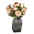 thumbnail image 1 of Billuyoard Ramo de peonía Decoración de boda Salas de estar Ramos artificiales Decoraciones para el hogar Artesanía Casa Calcomanía Flores Type3 NO3, 1 of 6