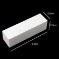 thumbnail image 3 of WASHWEPE 20Pcs Nail Buffer Block White Dense Sponge for Filing and Shaping Acrylic and False Nails, 3 of 8