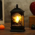 thumbnail image 3 of Farol de vela LED para exteriores, funciona con pilas, luces colgantes con gancho, para Halloween, jardín, árbol, patio, decoraciones navideñas, 2, 3 of 5