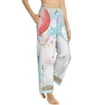 thumbnail image 2 of Balery Cute Elephant print Women's Pajama Pants,Ultra Lightweight Pjs,Lounge Pant-Large, 2 of 9