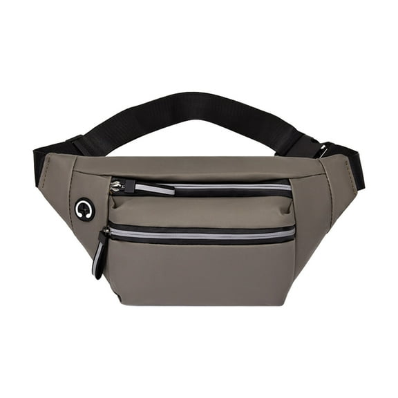 Vikakiooze Fashion Waist Bag Men's And Women's Casual Large Capacity Messenger Bag Men's Mobile Phone Waist Bag