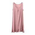 thumbnail image 2 of Naittoop Women Sleeveless Nightgown Soft Modal Cotton Tank Nightshirts Comfy Pajamas Dress Nighties, 2 of 5