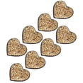 thumbnail image 5 of Uds. Parches de hierro Material plástico poliéster fondo dorado Negro estilo del Día de San Valentín DIY hacer decoración de tela, 5 of 5