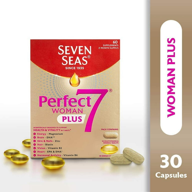 Seven Seas Perfect 7 Woman 30 Sachet Multivitamin Supplements by