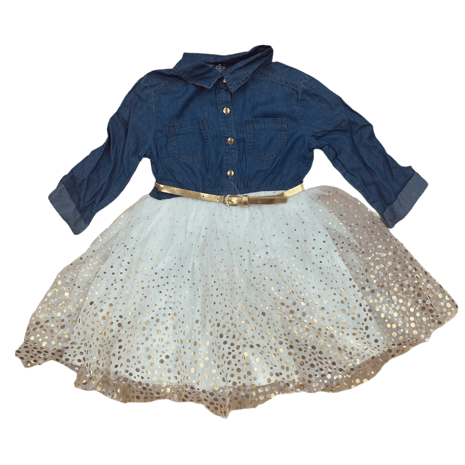 Jean top tutu dress