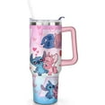 thumbnail image 2 of 40oz Cartoon Tumbler for Cartoon Lovers,Cartoon Movie Stainless Steel Tumbler with Handle and Flip Straw Travel Mug Tumbler Cup Keeps Drinks Cold & Hot, 2 of 6