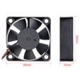 thumbnail image 2 of Ventilador de enfriamiento Unique Bargains DC sin escobillas 50mm x 50mm x 15mm 12V, 2 of 3