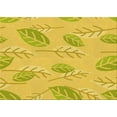 thumbnail image 1 of Ahgly Company Machine Washable Indoor Rectangle Transitional Banana Yellow Area Rugs, 6' x 9', 1 of 7