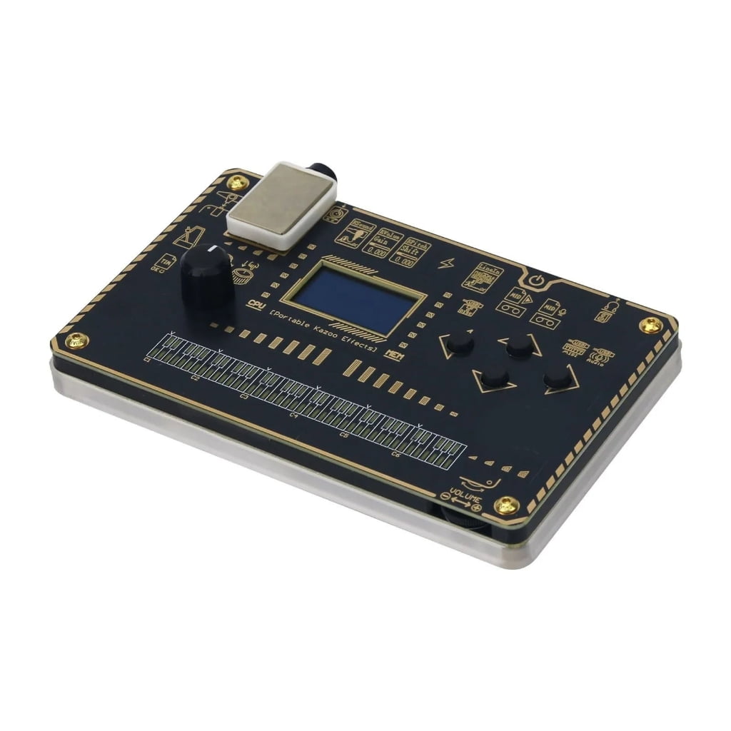 Professional Kazoo Guitar Effects Processor 24 Bit 48kHz Sampling 60+ Sound Presets Recording Metronome Built In