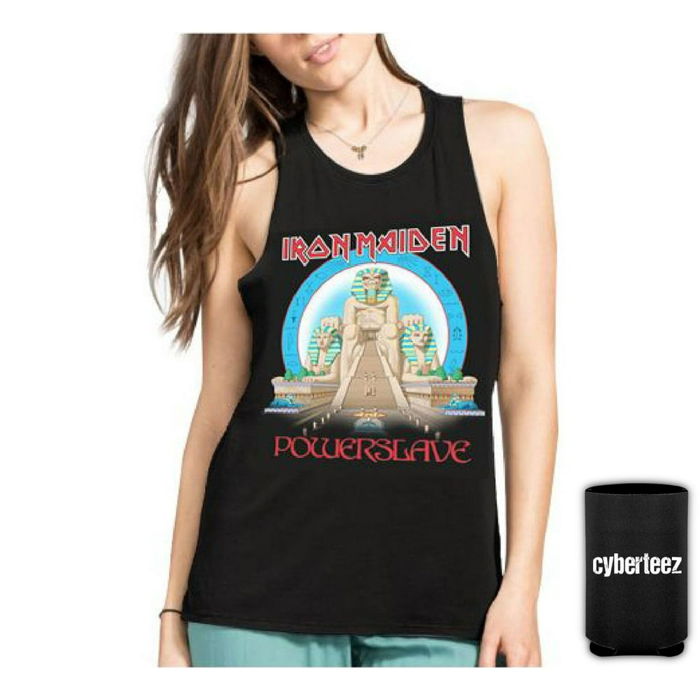 Cyberteez Iron Maiden TShirt Powerslave Women's Muscle TShirt Tank
