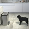 thumbnail image 6 of Home Zone Living 13 gal/50 Liter Large Trash Can in Stainless Steel, 6 of 7