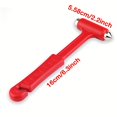 thumbnail image 1 of Lindbes 1pc Car Safety Hammer  2 In 1 Emergency Escape Tool With Window Breaker And Seat Belt Cutter  Escape Hammer  Safety Emergency Car Escape Tool For Family, 1 of 6