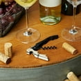 thumbnail image 6 of Truetap Black Corkscrew Wine Opener with Foil Cutter, Manual Bottle Opener, 6 of 8