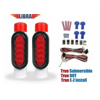 LIBRA Boat Trailer Guide on Post Pipe Guide Light Set LED Submersible DOT EZ Install.