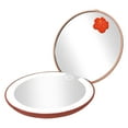 thumbnail image 4 of Impressions Vanity Disney Stitch Compact Mirror with Light, Foldable Mirror, Touch Control (Coral), 4 of 8