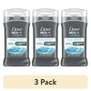 (3 pack) Dove Men+Care Long Lasting Deodorant Stick, Clean Comfort, 3 oz
