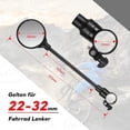 thumbnail image 2 of 2 Pack Bike Mirrors for 22-32mm Handlebar - 3D Safety Mirrors, 360° Adjustable & Rotatable for Mountain Bike, 2 of 5