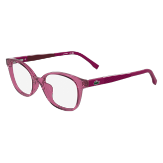 NWT WOMEN\'S LACOSTE EYEGLASS FRAMES L12203 PURPLE NEW ORIGINAL LACOSTE LA12203 PL Purple Women Eyeglasses 49mm  main image 4
