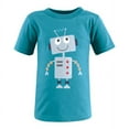thumbnail image 7 of Hudson Baby Infant and Toddler Boy Short Sleeve T-Shirts, Dino Truck Robot, 5 Toddler, 7 of 7