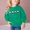 Green, variant on Green Toddler Christmas Sweatshirt Fashion Long Sleeve Cre W Neck Pullover Sweatshirt Causal Red Wine Glass Print Fall Winter Warm Tops Jacket