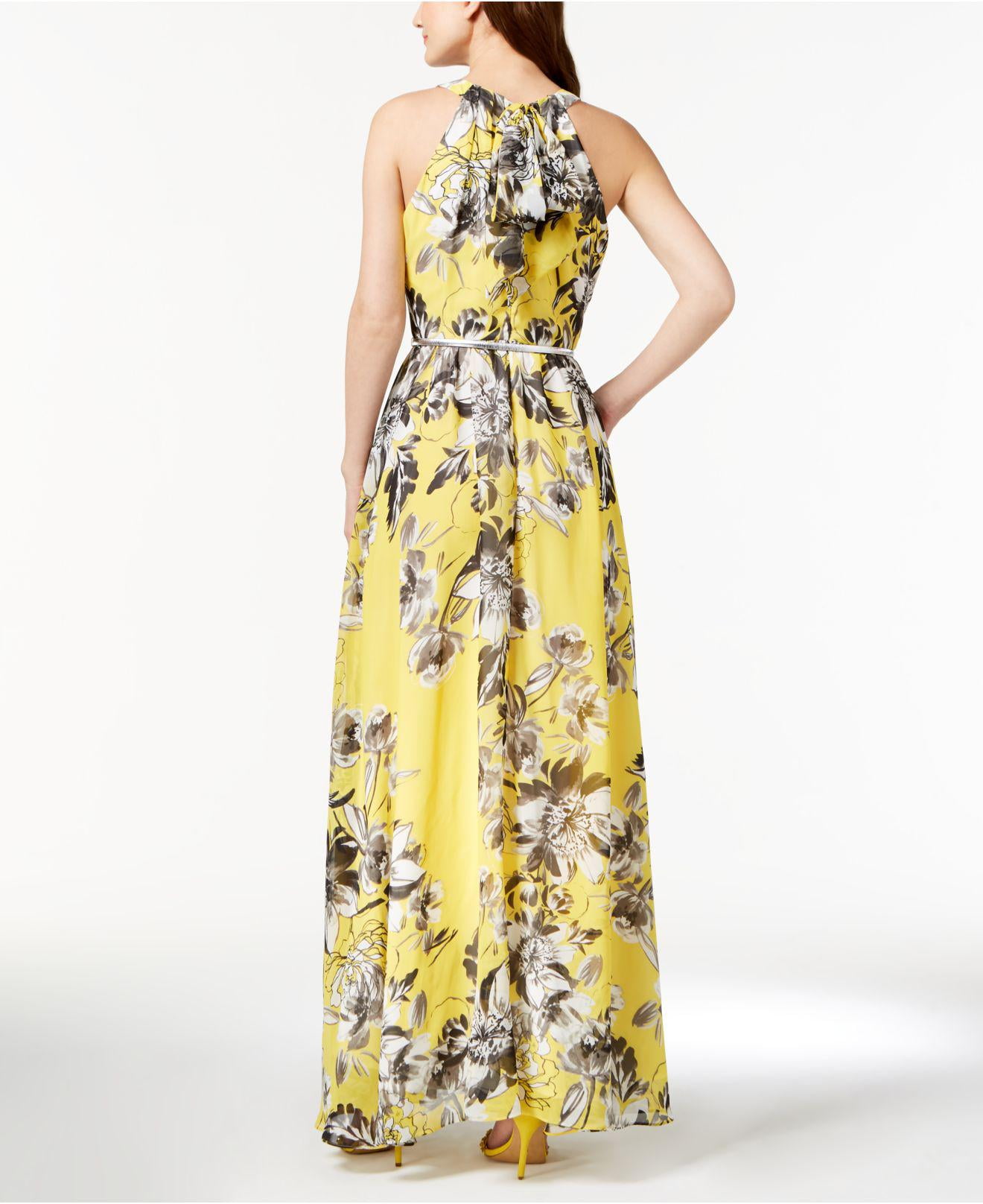 inc floral print maxi dress