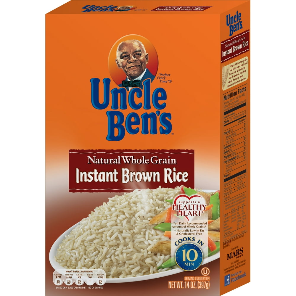UNCLE BEN'S Whole Grain Instant Brown Rice, 14oz
