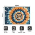 thumbnail image 5 of Orange Blue Tie Dye Spiral Pattern Door Rugs,Washable Non Slip Door Mats Indoor,Decorative Door Mats,Entry Mat Indoor for Entrance,Bedroom,Kitchen,Bathroom,16"x24", 5 of 6