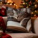 thumbnail image 5 of Christmas Diatomite Placemat Washable Stain Counteractive Insulation Table Mat Christmas Print Table Decoration Insulation Mat Christmas Holiday Decoration, 5 of 7