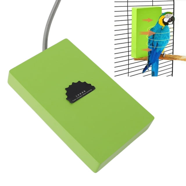 Adjustable Temperature Bird Cage Heater Keep Your Birds Warm Low Voltage Design Energy Saving Multi Functional Resin Made Suitable for Hamsters