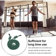 thumbnail image 2 of Flow Rope for Fitness High Performance Double Woven Workout Rope Adjustable Flow Jump Rope for Men Women Training Indoor Outdoor Cardio Exercise Rope for beginner（Green）, 2 of 6