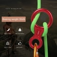 thumbnail image 2 of QJXSH Figure 8 Rock Climbing Descender Ring Outdoor Mountaineering Equipment, 2 of 3
