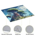 thumbnail image 4 of Honeii Fantasy Treehouse Planet Scene for Dish Drying Mat for Kitchen Counter, Non-slip Rubber Backed, Hide Stain Kitchen Super Absorbent Draining Mat, Dish Rack Pad, 4 of 8